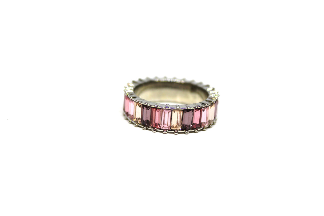 Purple Passion - Baguette Eternity Ring | Stackable Stacking Ring - Amelie Owen Collections