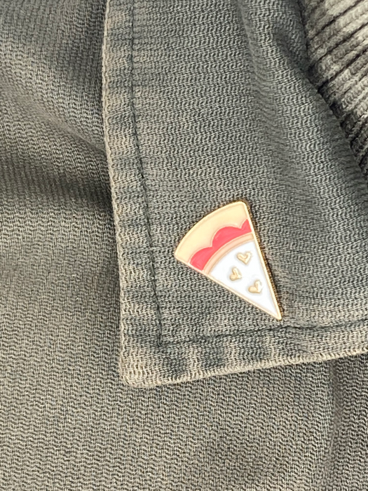 Pizza My Heart - Slice of Pizza Pin | Backpack Pin | Purse Pin | Lapel Pin - Amelie Owen Collections