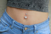 Life's too Heart -  14G 10mm Belly Button Ring | Rose Gold or Silver Navel Piercing | Heart Body Jewelry - Amelie Owen