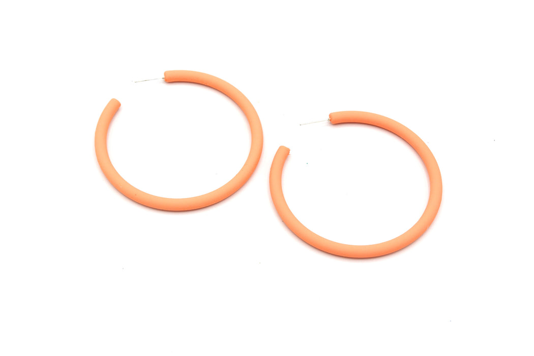 Hoop Theory - 3" Hoop Earrings | Acrylic Hoops | Big Hoop Earrings