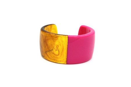 The Right Cuff - Acrylic Cuff Bracelet | Tortoiseshell Bracelet - Amelie Owen Collections