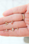 What Studs - Mismatched Set of Crystal Stud Earrings | Dainty Studs - Amelie Owen Collections