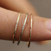 The Tiny Queen - Thin Stacking Ring | Pave Stacking Ring - Amelie Owen Collections