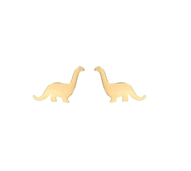 Super Dinosaur - Tiny Dinosaur Earrings | Brontosaurus Earrings - Amelie Owen Collections