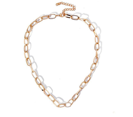 Chain of Chance - Gold Link Chain Necklace | Curb Necklace - Amelie Owen Collections