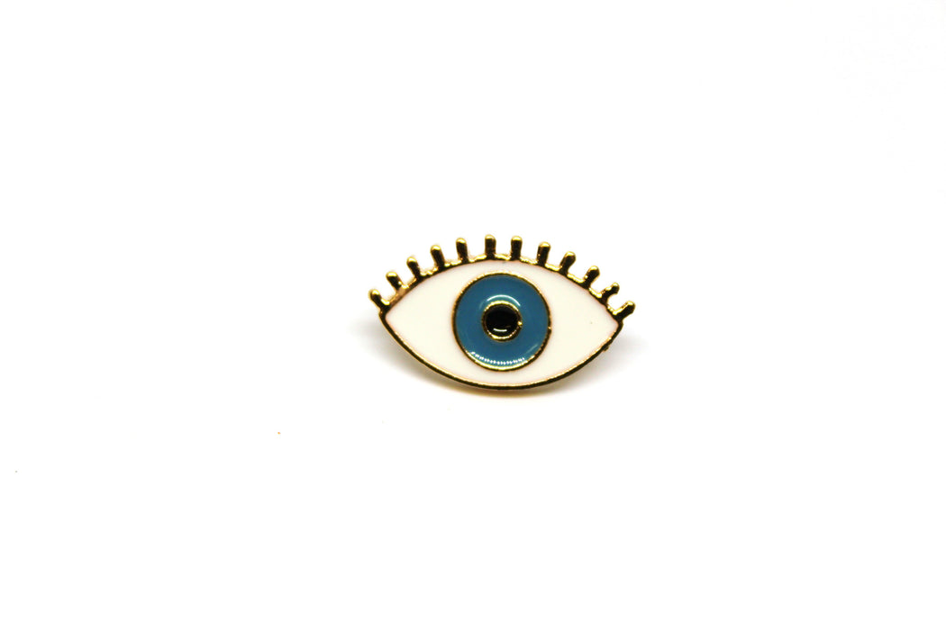 Eye Spy - Evil Eye Pin | Enamel Pin | Protection Pin - Amelie Owen Collections