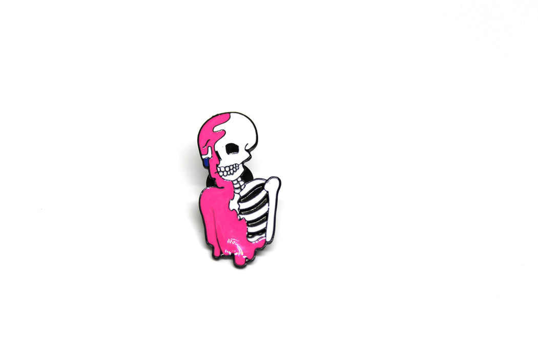 Good Bones - Hard Enamel Pin | Skeleton Enamel Pin - Amelie Owen Collections