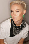 Bright Like Neon Love - Neon Hoop Earrings | Acrylic Hoops - Amelie Owen Collections