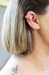 Jewel Cuff - Crystal Baguette Ear Cuff | Cartilage Cuff Earring - Amelie Owen Collections