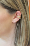Pearl Girl - Pearl Ear Cuff | Gold and Pearl Cuff Earring - Amelie Owen Collections