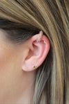 Don't Pink Twice - Pink Rhinestone Ear Cuff | Girly Ear Cuff - Amelie Owen Collections