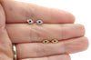 Evil Eyes and Lows - Dainty Stud Earrings | Evil Eye Stud Earrings - Amelie Owen Collections