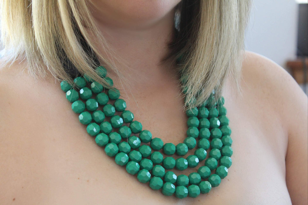 Bead Chic - Statement Necklace | Acrylic Bib Necklace - Amelie Owen Collections