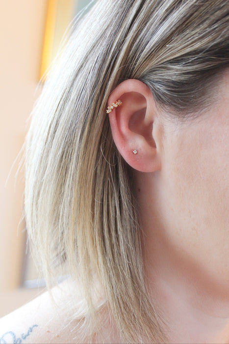 Cuff Life - Sterling Silver Ear Cuff | Cartilage Earring - Amelie Owen Collections