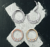 Life After Daith - 8mm Daith or Septum Clicker | 16G CZ Daith or Septum Ring | Silver, Gold or Rose Gold Body Jewelry - Amelie Owen
